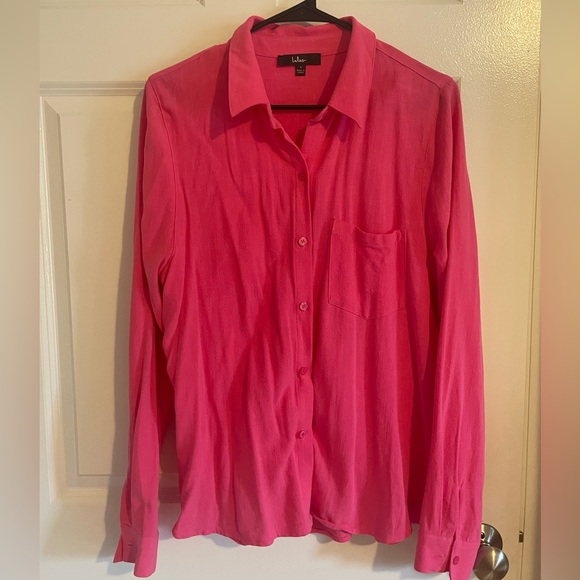 Lulus button down top - Picture 1 of 1